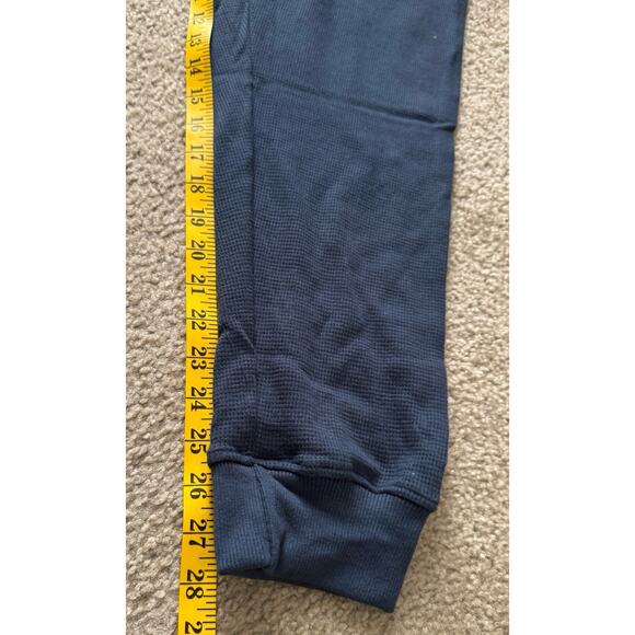 Surf and Swim Company Navy waffle Knit Pull-on Joggers US Large New NWTs - Picture 9 of 11